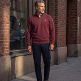 Essential Quarter Zip Red